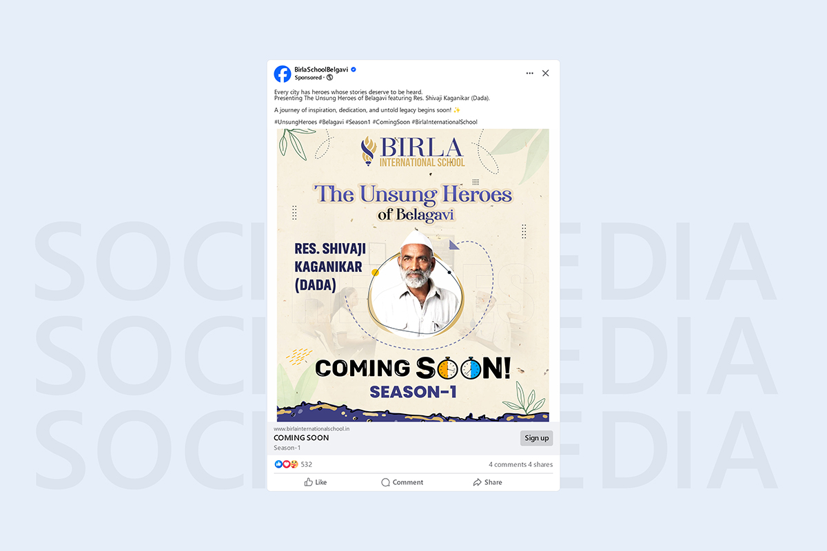 Birla School branding image
